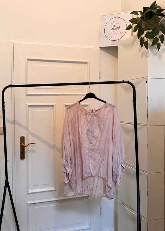 Fließende Bluse – 100% Baumwolle