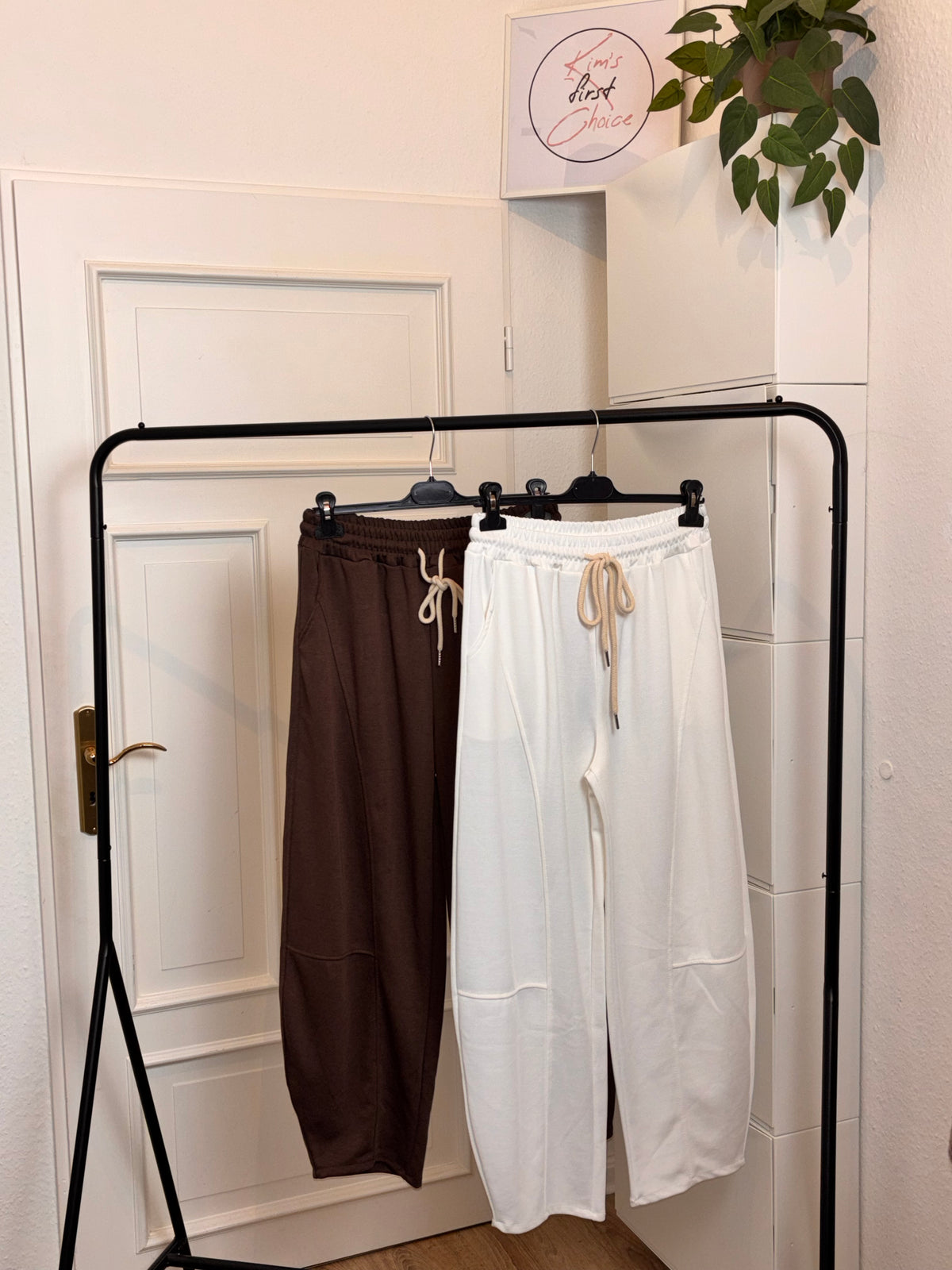 Sweathose mit Tunnelzug und Taschen