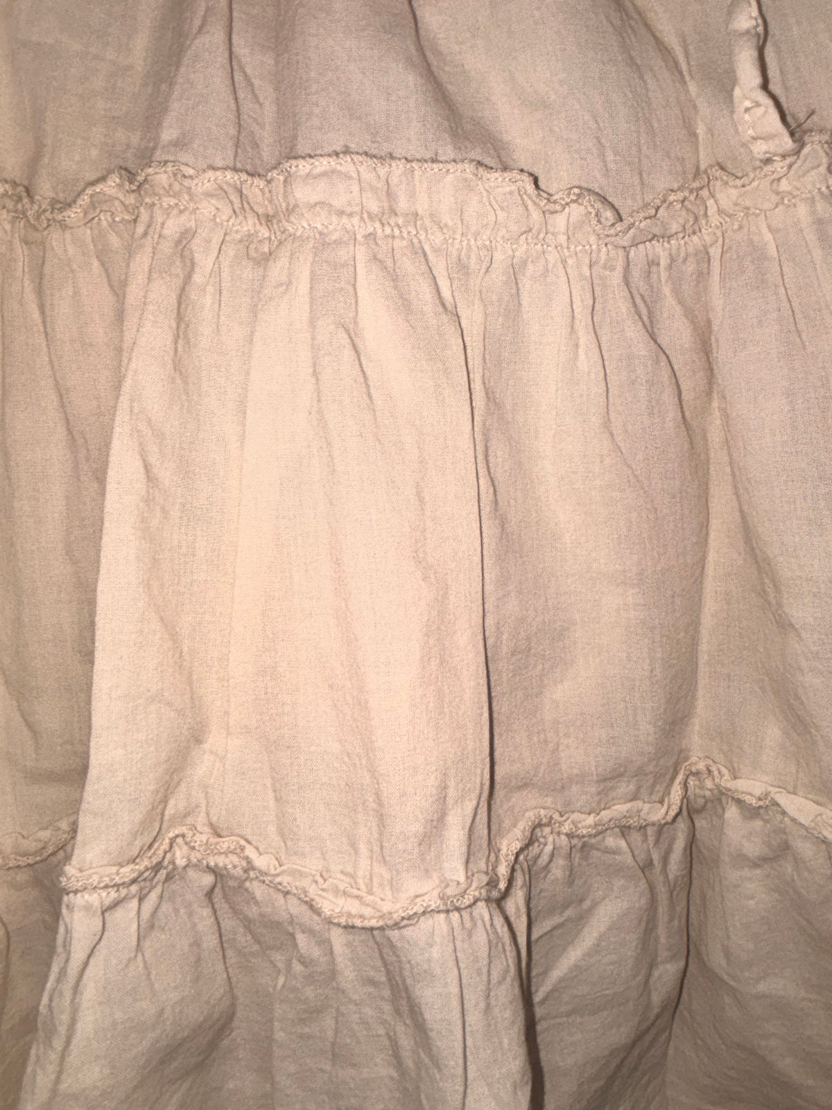 Volantrock mit eingenähter Shorts und Tunnelzug