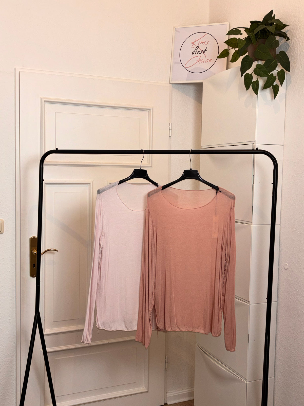 Uni-Shirt mit 10 % Kaschmir – Trageempfehlung 34–44