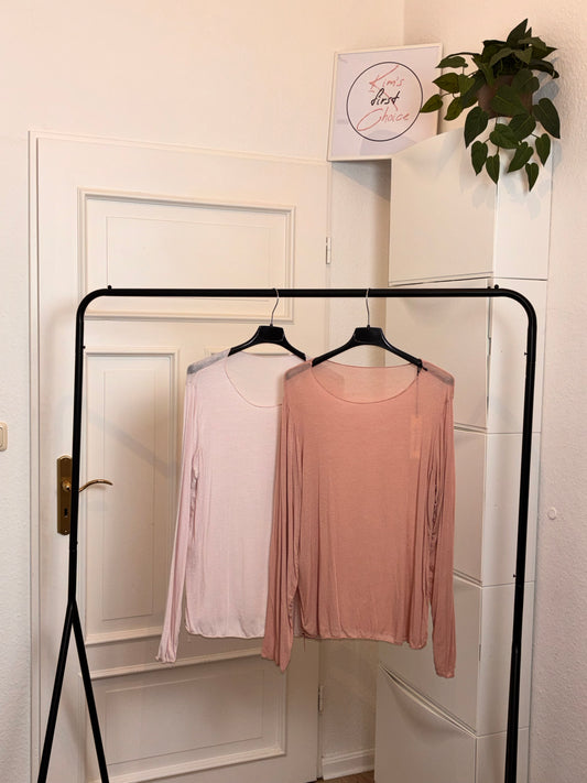 Uni-Shirt mit 10 % Kaschmir – Trageempfehlung 34–44