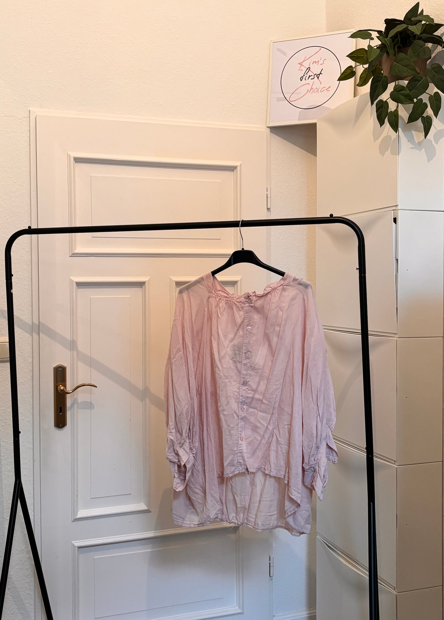 Fließende Bluse – 100% Baumwolle